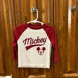 Baby Gap Disney Mickey Mouse Baseball Shirt
